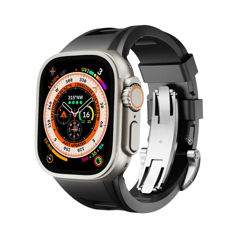 Minimalist Versatile Sport Design Rubber Strap for Apple Watch