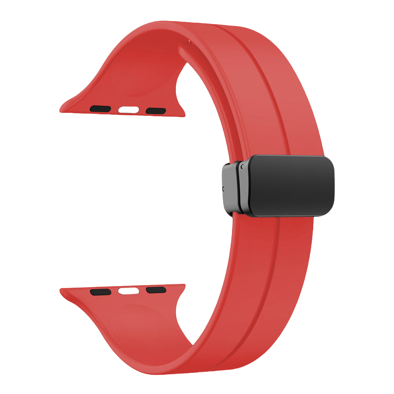 Magnetic Lock Rubber Band – Pulse Series for Apple Watch