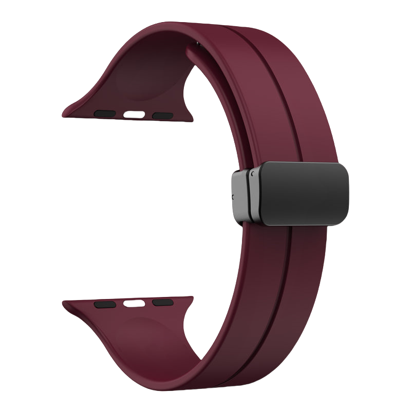 Magnetic Lock Rubber Band – Pulse Series for Apple Watch
