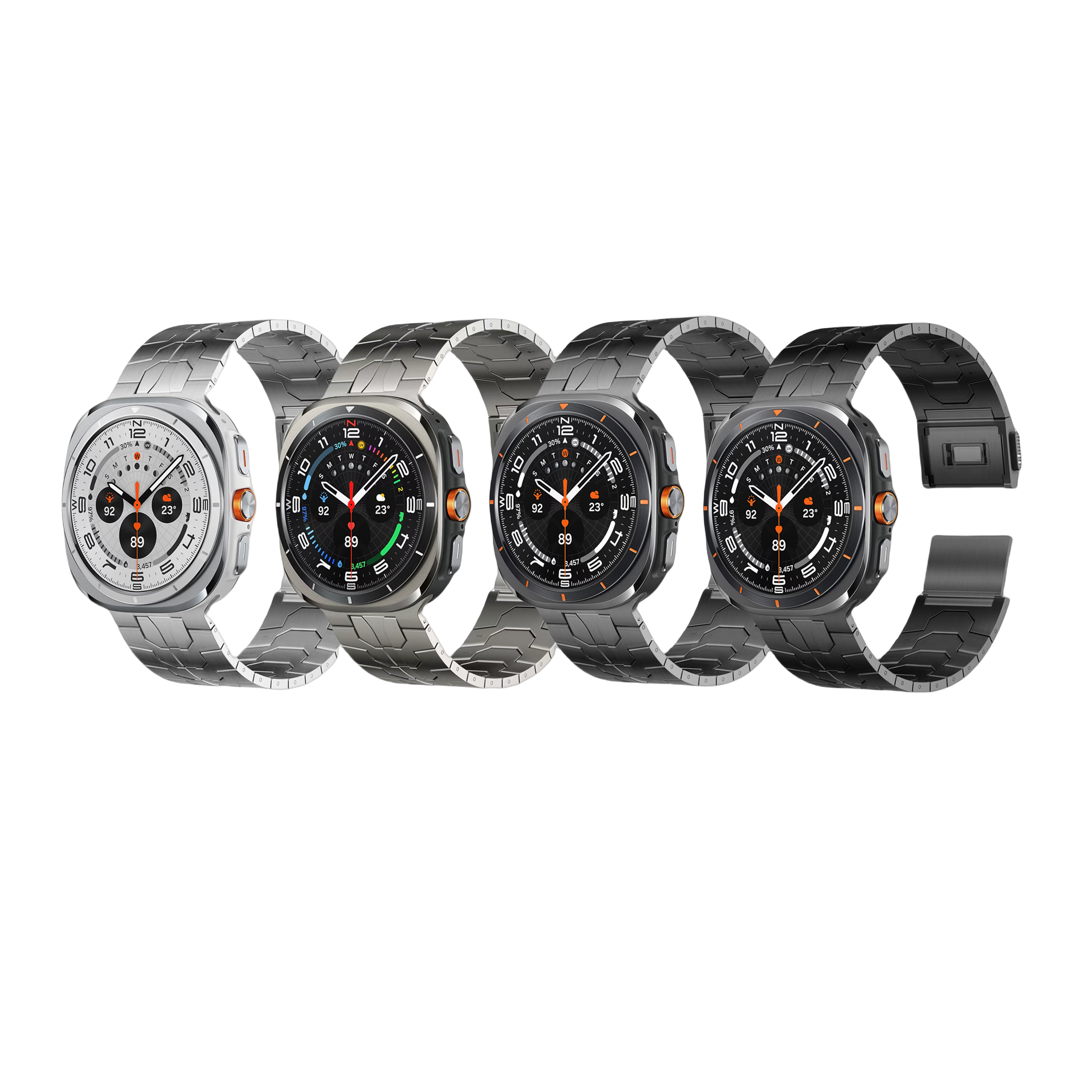 Stainless Steel Business Band with Magnetic Clasp for Galaxy Watch Ultra - Metal Pro Series
