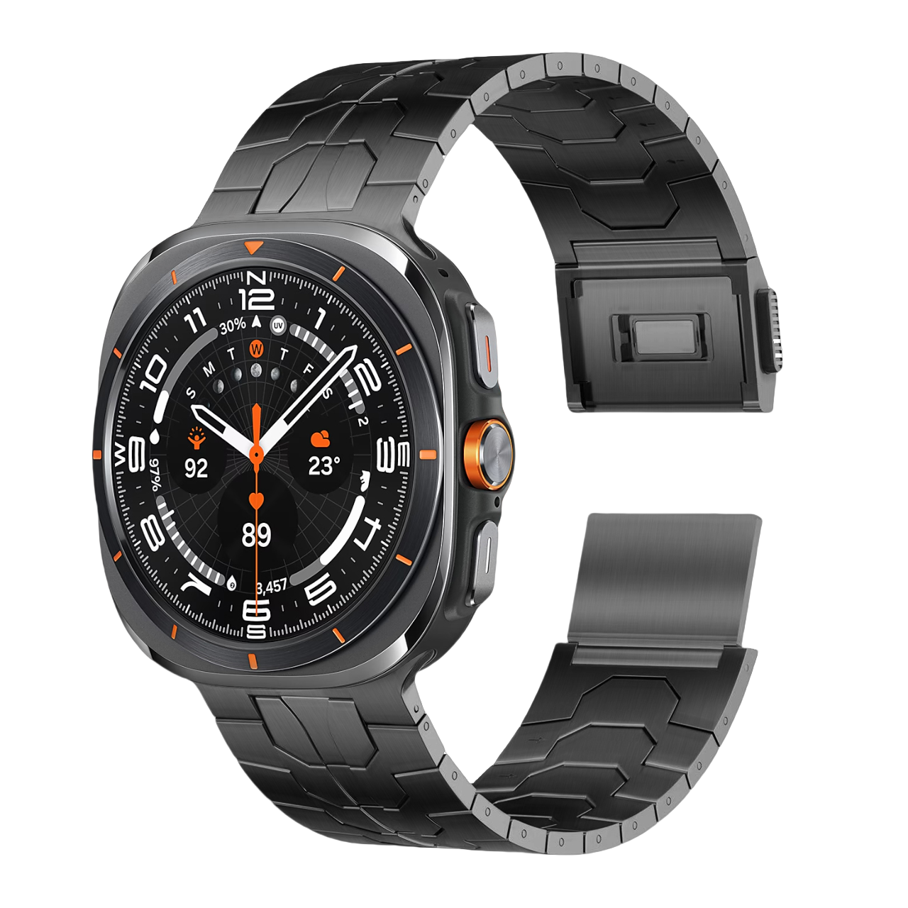 Stainless Steel Business Band with Magnetic Clasp for Galaxy Watch Ultra - Metal Pro Series