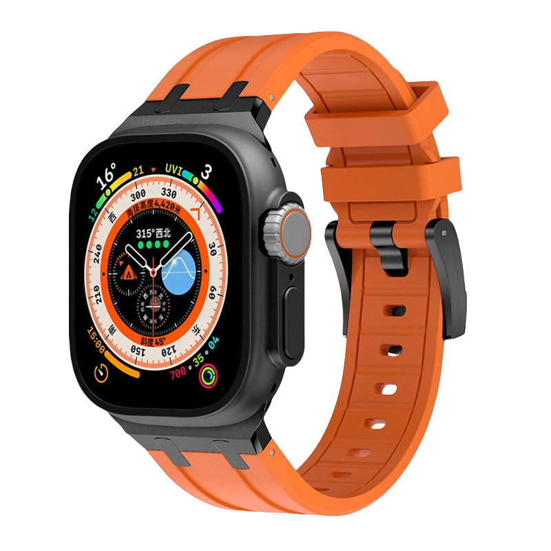 Aqua Silicone Band for Apple Watch - Pulse Series