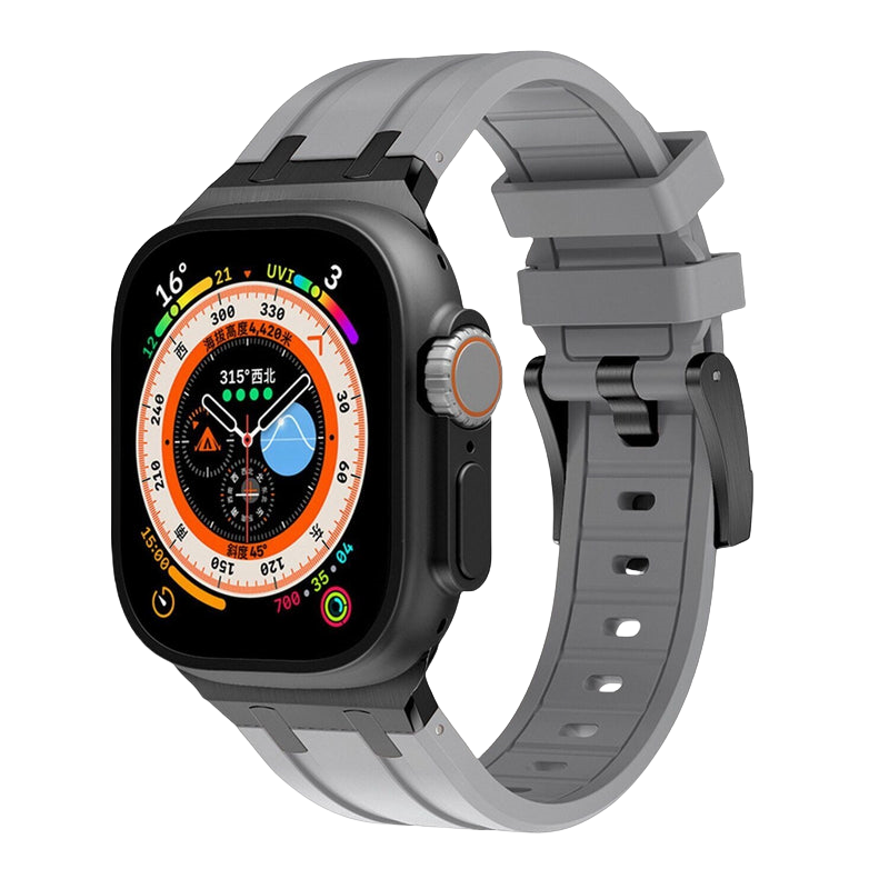 Aqua Silicone Band for Apple Watch - Pulse Series