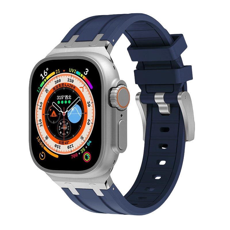 Aqua Silicone Band for Apple Watch - Pulse Series