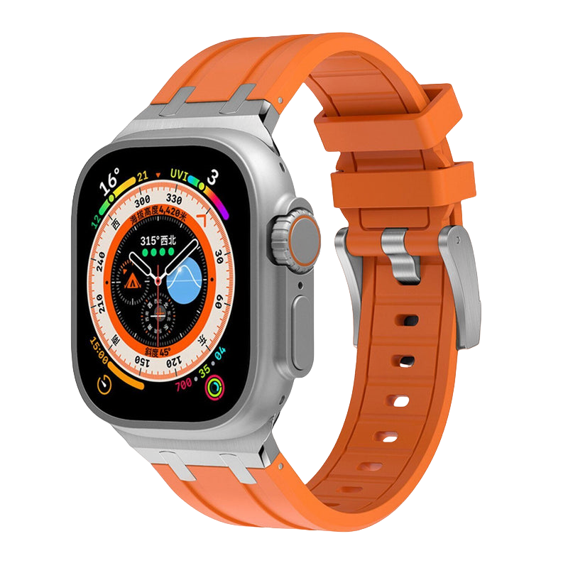 Aqua Silicone Band for Apple Watch - Pulse Series